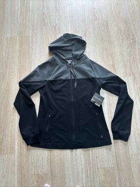 Eddie Bauer Myriad Collection Size S Fleecion Zip Up Jacket.